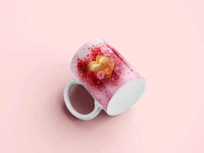 Valentine Mug Wrap PNG Sublimation Bundle