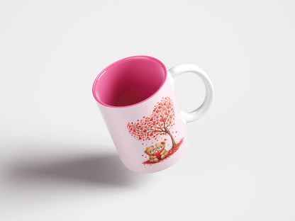 Valentine Mug Wrap Sublimation Transfer Design