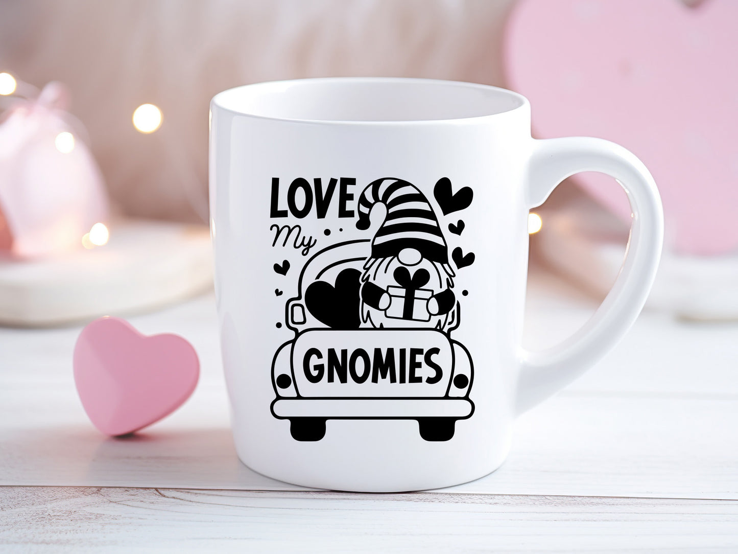 Valentine SVG PNG Graphic - Love My Gnomies