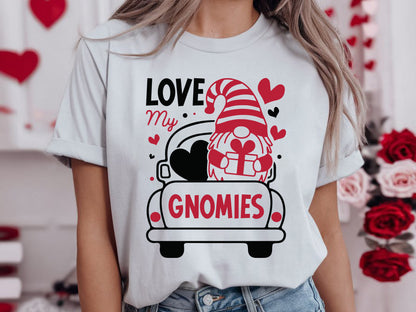 Valentine SVG PNG Graphic - Love My Gnomies