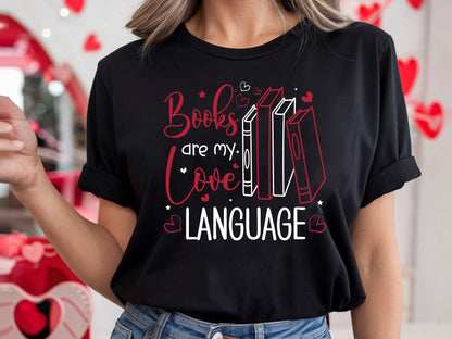 Valentine Teacher SVG - Books Are My Love Language