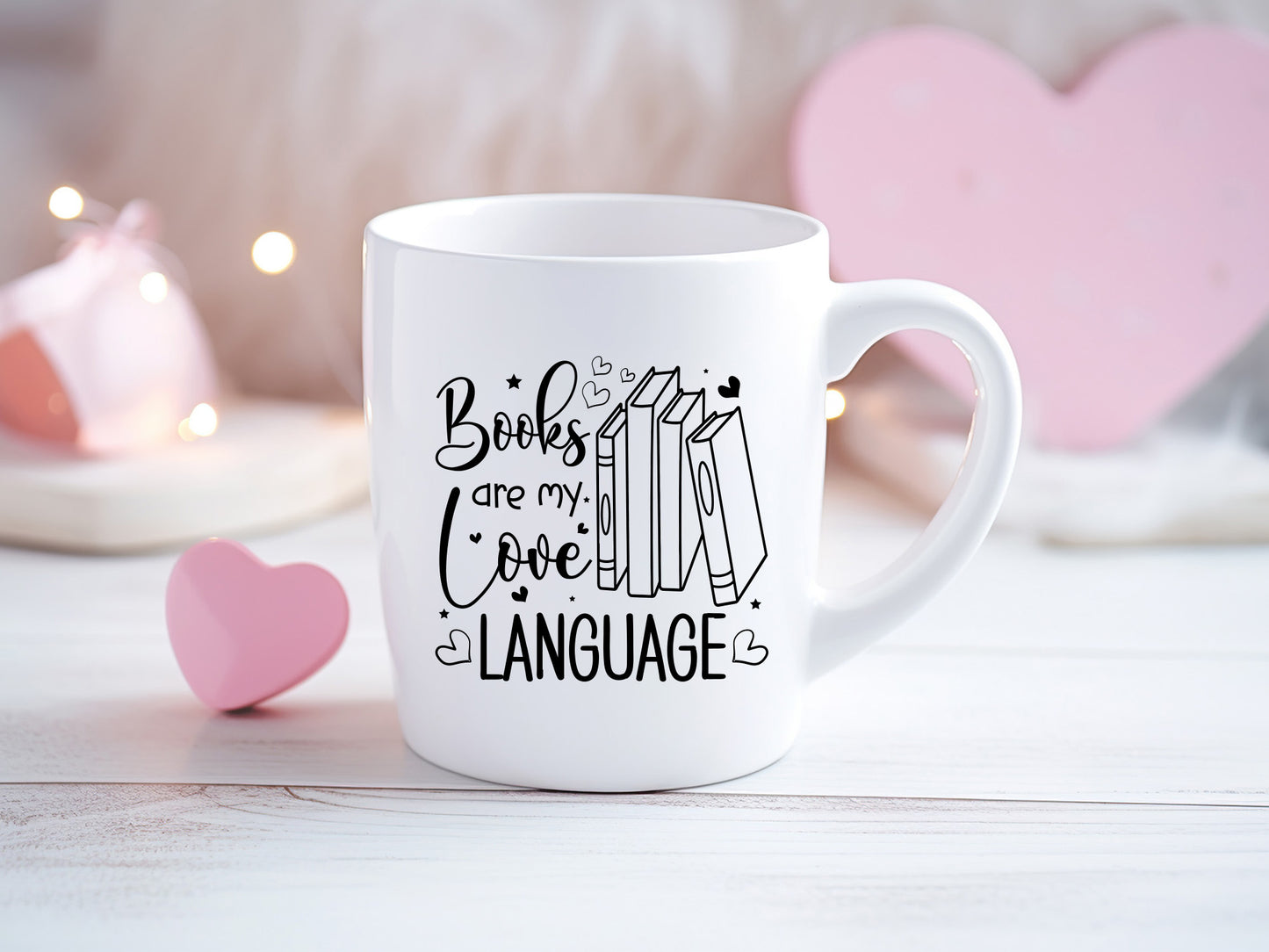 Valentine Teacher SVG - Books Are My Love Language