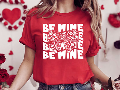 Valentine's Day Cat SVG Design - Be Mine