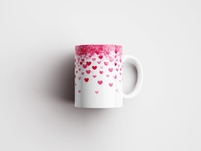 Valentine's Day PNG Mug Wrap Design