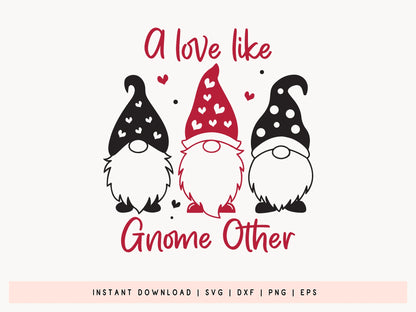 Valentine's Day SVG - A Love Like Gnome Other