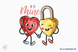 Valentines Day Sublimation Designs - Be Mine
