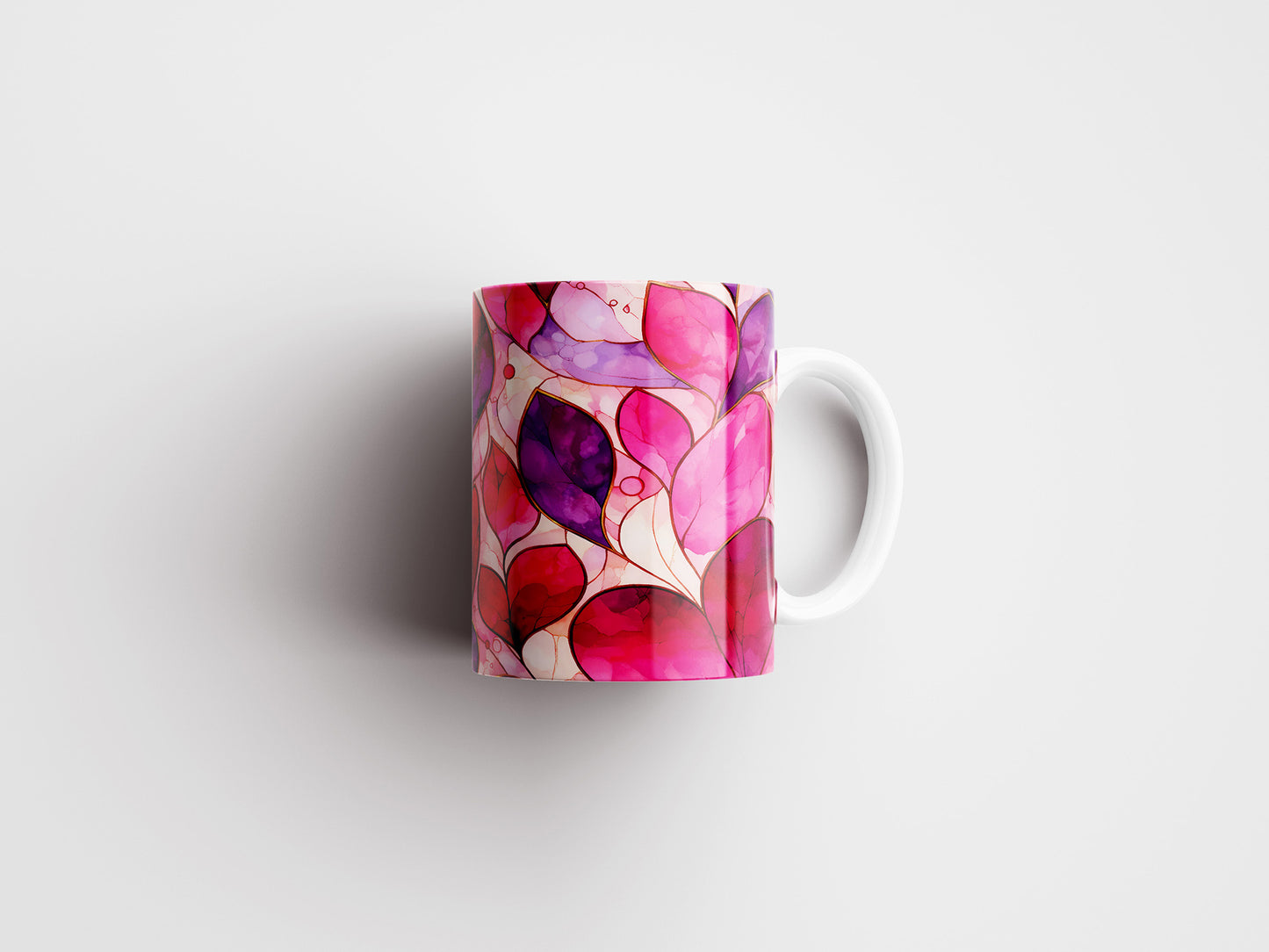 Valentines Mug Wrap Sublimation Design