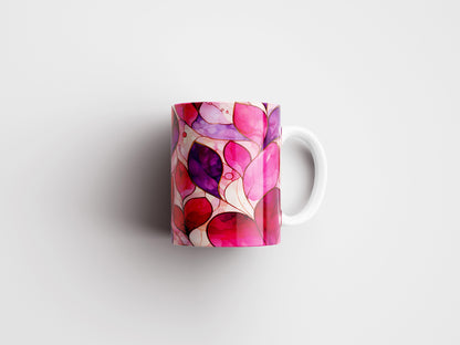 Valentines Mug Wrap Sublimation Design