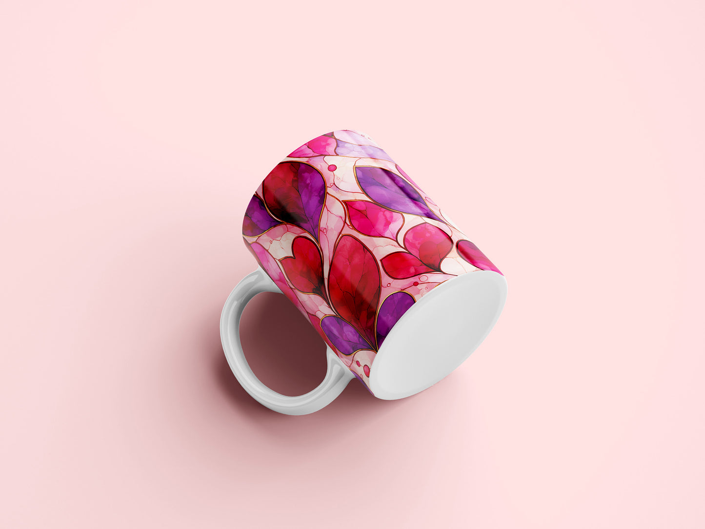 Valentines Mug Wrap Sublimation Design