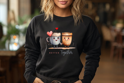 Valentines Sublimation Design - Better Together