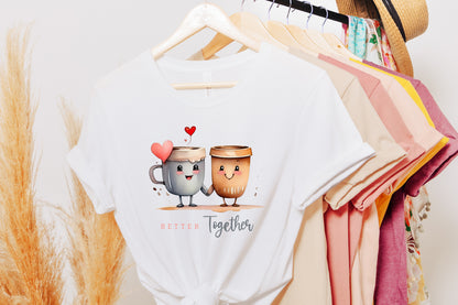 Valentines Sublimation Design - Better Together