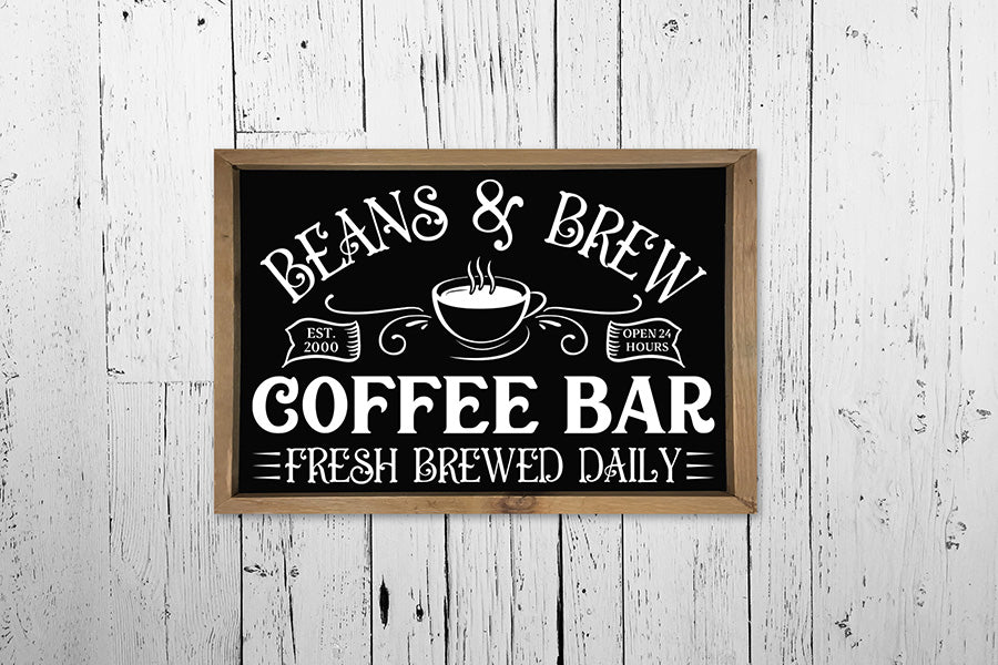 Vintage Coffee Sign SVG Bundle