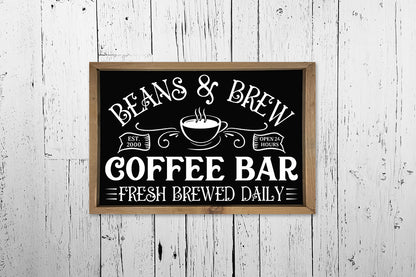 Vintage Coffee Sign SVG Bundle