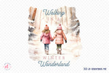 Walking in a Winter Wonderland - Sublimation Tshirts Design