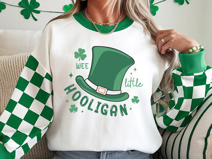 Wee Little Hooligan, Kids St. Patrick's Day SVG