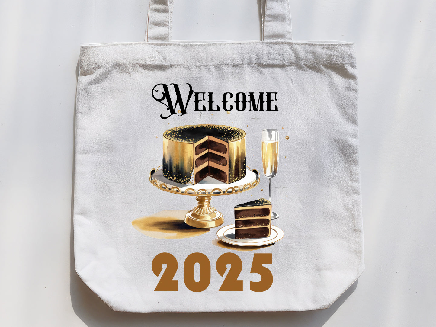 Welcome 2025 - Happy New Year Sublimation Design