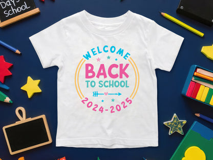 Welcome Back to School 2025-2026 SVG File