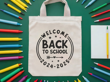 Welcome Back to School 2025-2026 SVG File