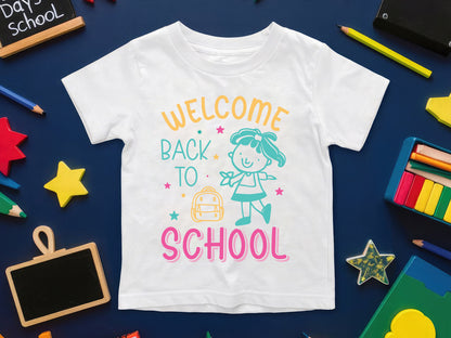 Welcome Back to School SVG Cut File