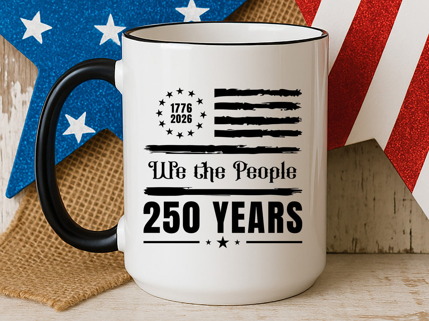 We the People 250 Years, USA 250th Anniversary SVG