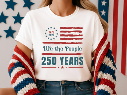 We the People 250 Years, USA 250th Anniversary SVG