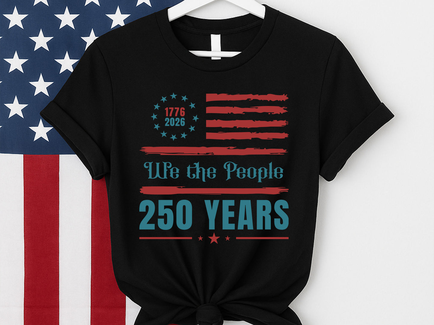 We the People 250 Years, USA 250th Anniversary SVG