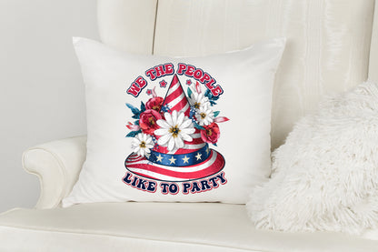 We the People Like to Party, 4th of July PNG Sublimation