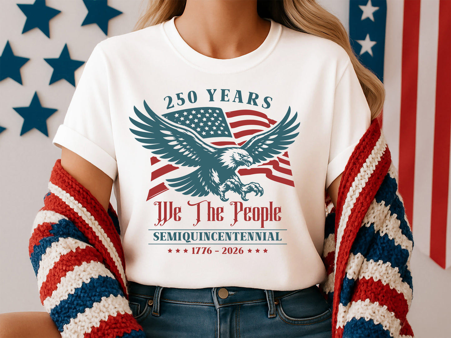 We the People Semiquincentennial, USA 250th SVG