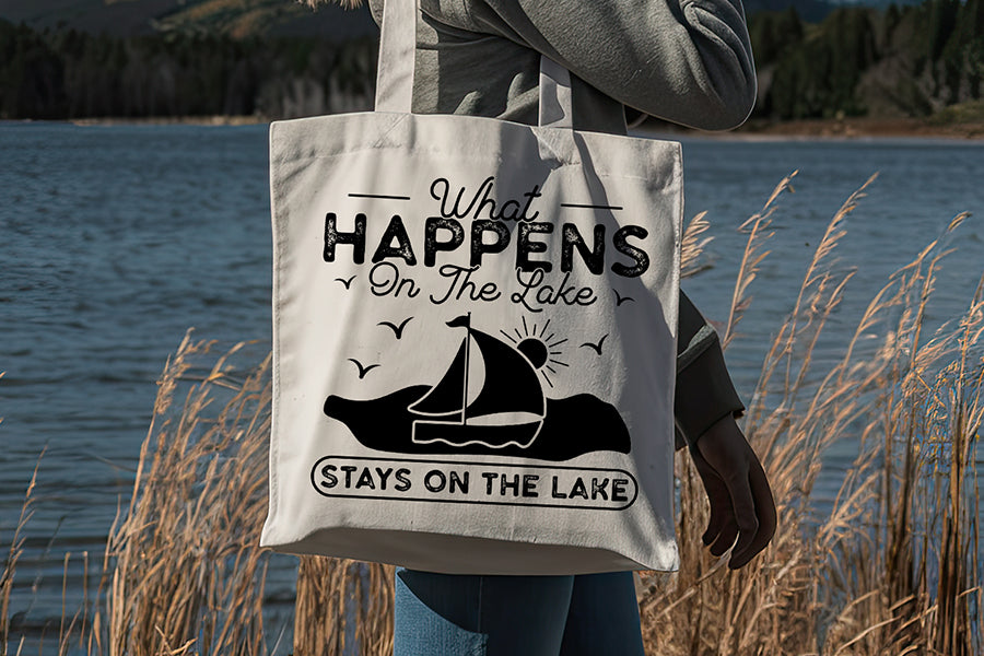 What Happens on the Lake SVG Free