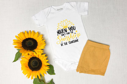 When You Can't Find the Sunshine, SVG Sunflower
