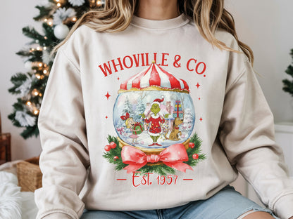 Whoville and Co, Coquette Bow Christmas Sublimation