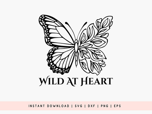 Wild at Heart - SVG Boho Design