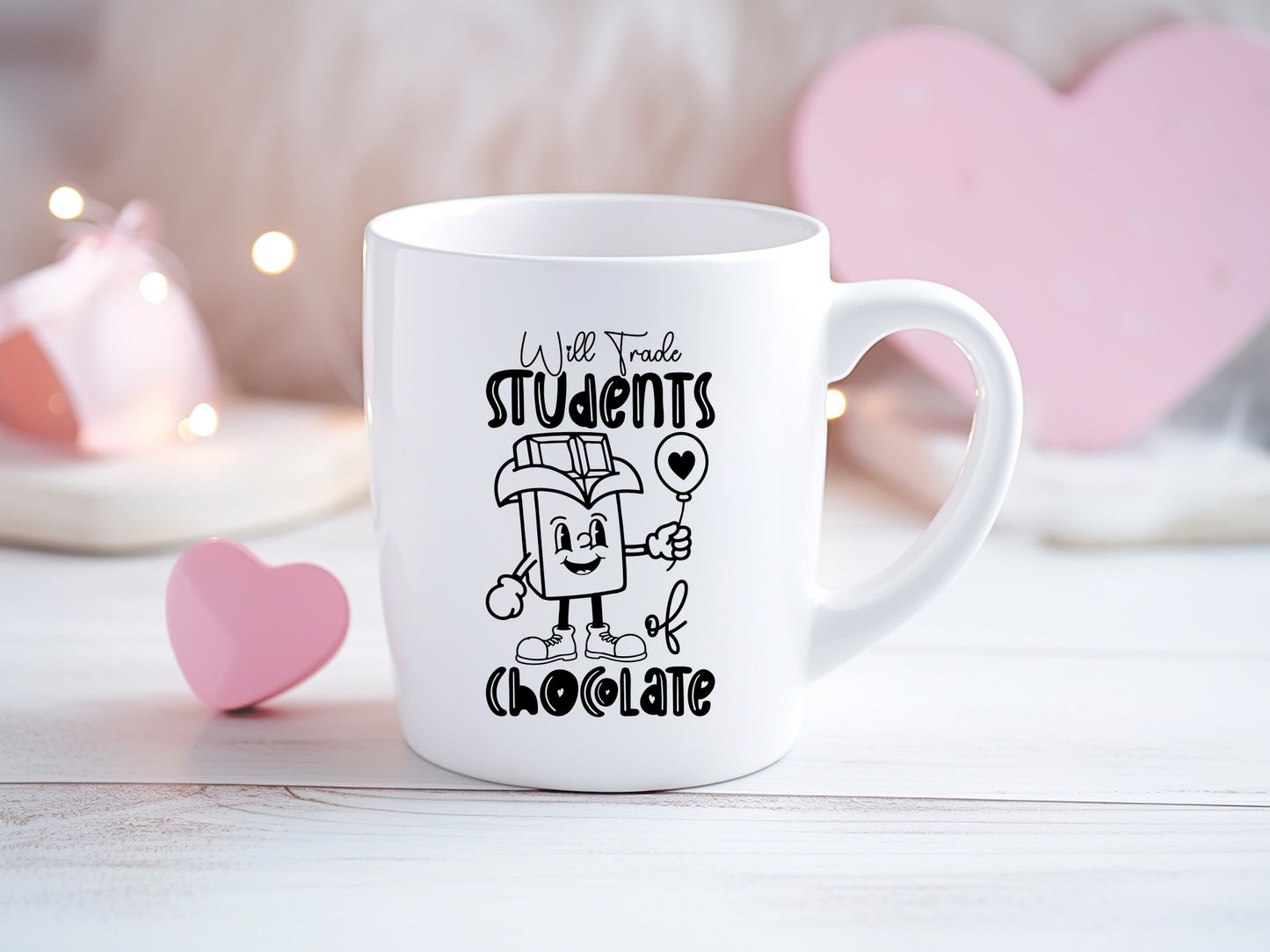 Will Trade Students of Chocolate - Teacher Valentine SVG