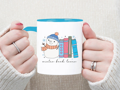 Winter Book Lover PNG Sublimation Print