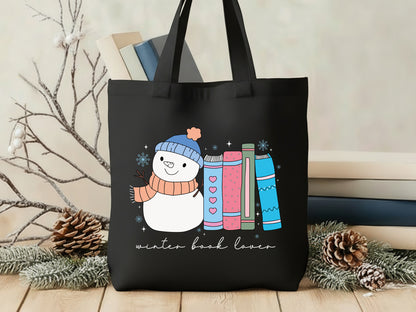 Winter Book Lover PNG Sublimation Print