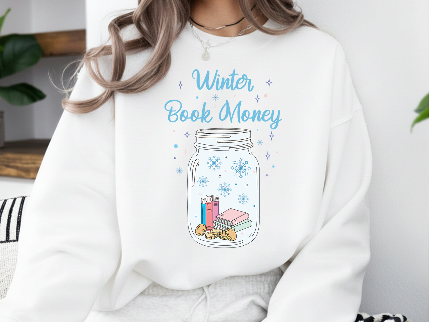Winter Book Money Sublimation Transfer