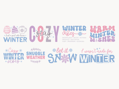 Winter SVG Design Bundle