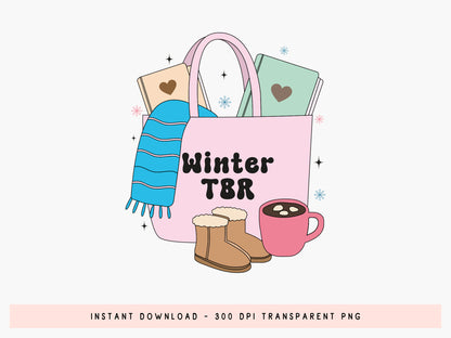 Winter TBR Sublimation PNG Design