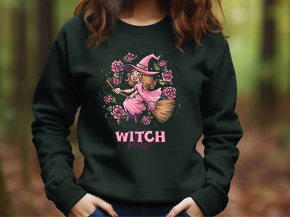 Witch Please - Pink Halloween Sublimation Design