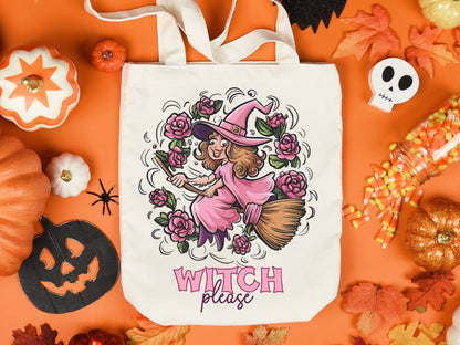 Witch Please - Pink Halloween Sublimation Design