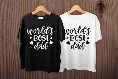World's Best Dad, Father's Day SVG File