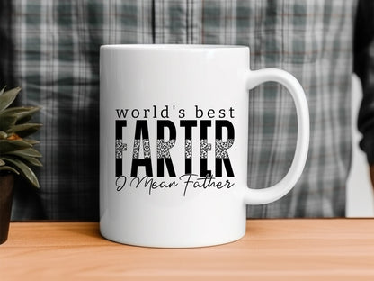 World's Best Farter I Mean Father, Fathers Day SVG