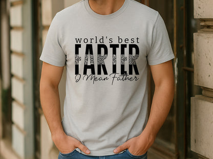 World's Best Farter I Mean Father, Fathers Day SVG