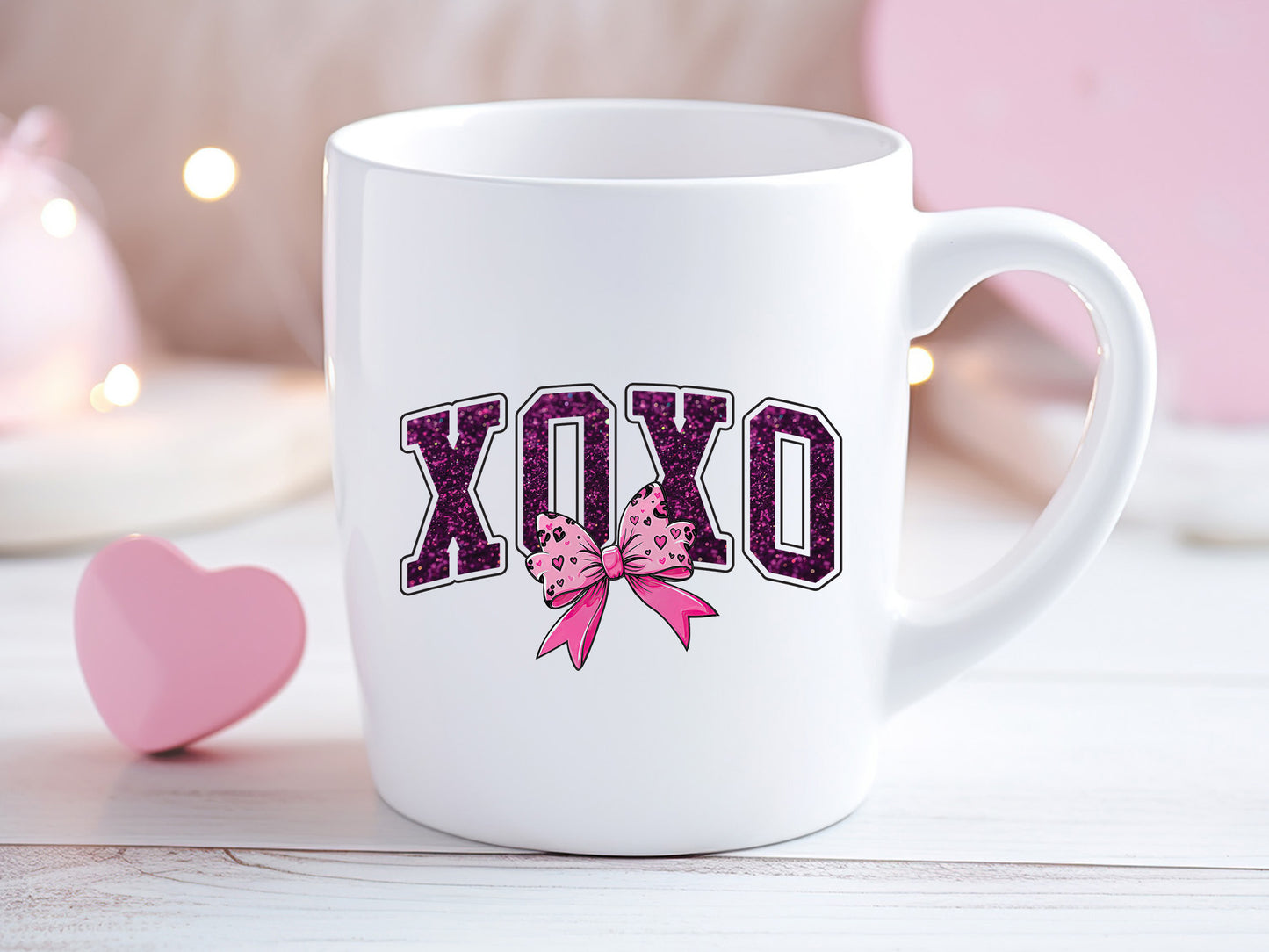 Xoxo - Coquette Valentines PNG Sublimation Design