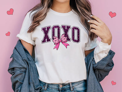 Xoxo - Coquette Valentines PNG Sublimation Design