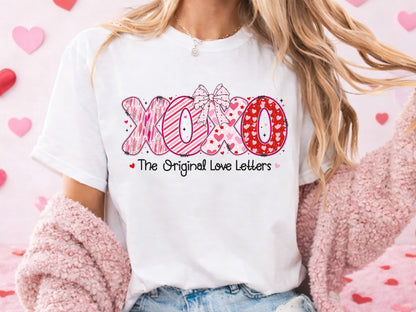 Xoxo the Original Love Letters, Preppy Valentine PNG