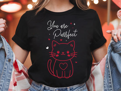 You Are Purrfect - Kitty Cat Valentine's Day SVG