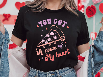 You Got A Pizza of My Heart - Retro Valentine SVG