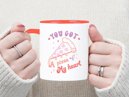 You Got A Pizza of My Heart - Retro Valentine SVG