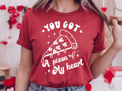 You Got A Pizza of My Heart - Retro Valentine SVG